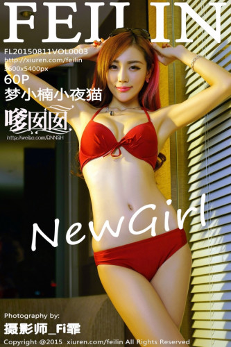 FeiLin嗲囡囡-003-梦小楠小夜猫-《性感美女主播》-2015.08.11