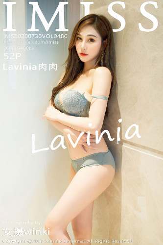 IMiss爱蜜社-486-Lavinia肉肉-低胸吊带裙性感内衣
