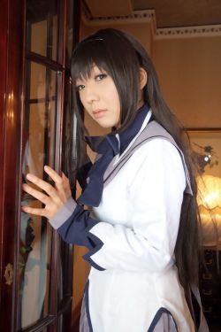 日本CosPlay_華群みさき(Hanamura Misaki) 《魔法少女まどか☆マギカ》Akemi Homura(暁美ほむら)  写真集[100P]