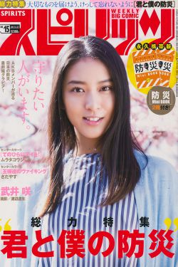 Weekly Big Comic Spirits杂志写真_ 武井咲 2017年No.15 写真杂志[7P]