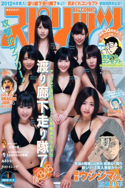 Weekly Big Comic Spirits杂志写真_ 渡り廊下走り隊7 2012年No.01 写真杂志[8P]