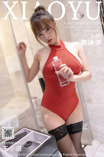 XiaoYu语画界-500-奈沐子-浴缸猩红连衣服饰黑丝-2021.03.31