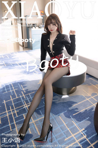 XiaoYu语画界-649-芝芝Booty-性感皮裙下超薄黑丝-2021.11.08
