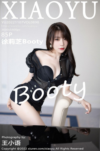 XiaoYu语画界-898-徐莉芝Booty-黑色轻透上衣黑短裙黑色内衣-2022.11.07