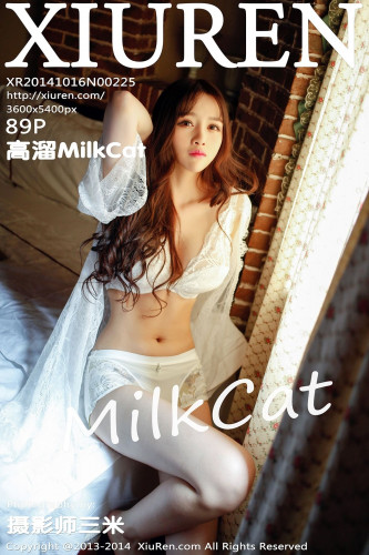 XiuRen秀人网-225-高溜Milkcat-《蕾丝-运动装》-2014.10.16
