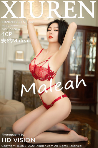 XiuRen秀人网-2471-安然Maleah-《红色内衣主题系列》-2020.08.21