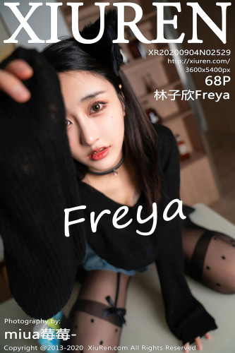 XiuRen秀人网-2529-林子欣Freya-《黑猫变身主题系列》-2020.09.04
