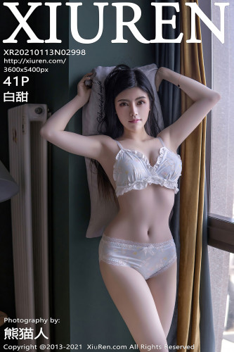 XiuRen秀人网-2998-白甜-浅粉色智齿型内衣-2021.01.13