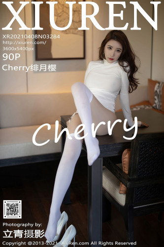 XiuRen秀人网-3284-Cherry绯月樱-三亚旅拍-连衣裙白丝吊带袜-2021.04.08