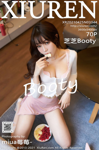 XiuRen秀人网-3344-芝芝Booty-粉色内衣粉短裙-2021.04.25