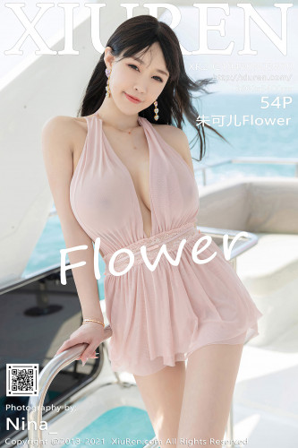 XiuRen秀人网-3370-朱可儿Flower-三亚旅拍-豪华游艇主题粉色薄纱裙-2021.04.30