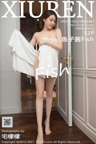 XiuRen秀人网-3447-鱼子酱Fish-成都旅拍-生日剧情主题浴室泡泡浴-2021.05.21