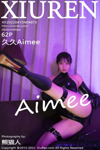 XiuRen秀人网-4873-久久Aimee-性感黑色皮内衣-2022.04.15
