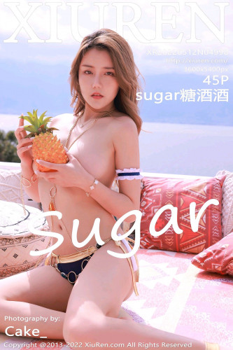 XiuRen秀人网-4998-Sugar糖酒酒-性感蓝色比基尼服饰-2022.05.12