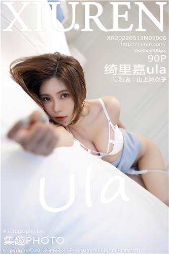 XiuRen-No.5006-绮里嘉ula-人妻浅蓝外套白衬衫