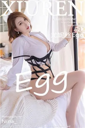 XiuRen-No.5229-尤妮丝Egg-白T搭配黑色皮裤