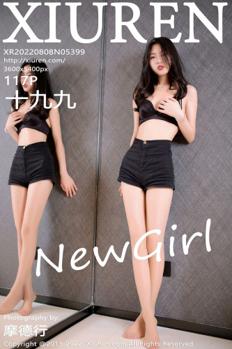 XiuRen-No.5399-十九九-白短裙黑短裤