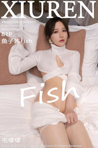 XiuRen-No.5503-鱼子酱-白衫白超短裙