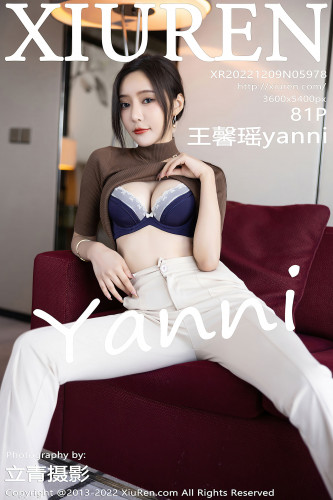 XiuRen-No.5978-王馨瑶-私房性感蓝色内衣超薄无内肉丝