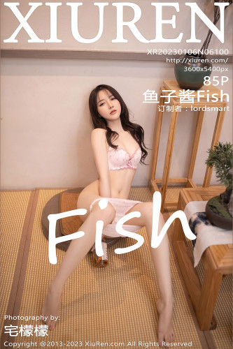 XiuRen秀人网-6100-鱼子酱-浅粉色上衣牛仔短裙粉内衣