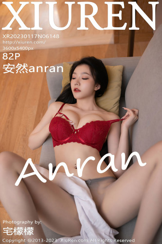 XiuRen秀人网-6148-安然-空姐角色扮演制服红色蕾丝内衣