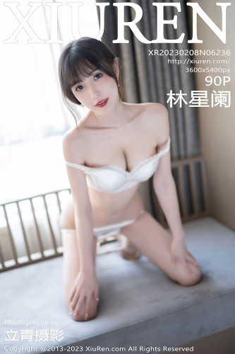 XiuRen秀人网-6236-林星阑-咖啡色连衣裙白色蕾丝内衣肉丝
