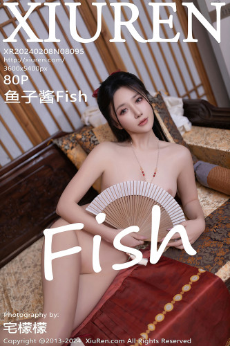 XiuRen秀人网-8095-鱼子酱Fish-贺新春主题宫装红肚兜-2024.02.08