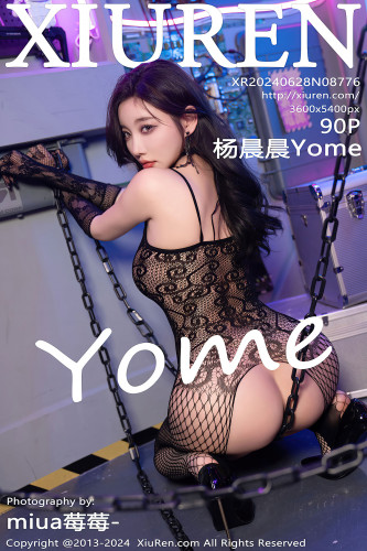 XiuRen秀人网-8776-杨晨晨Yome-女搜查官黑大衣黑纱镂空蕾丝情趣内衣黑丝-2024.06.28