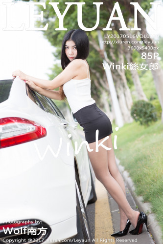 LeYuan星乐园-039-Winki絲女郎-《外景和车拍美腿系列》